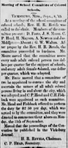 Vicksburg Journal, September 10, 1865