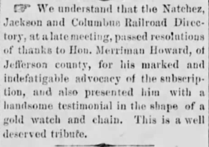 Natchez Democrat, July 18, 1872