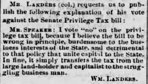 Clarion-Ledger, February 25, 1875