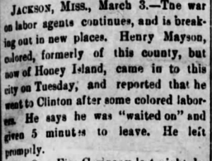 Vicksburg Evening Post, March 3, 1887