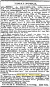 Cincinnati Enquirer, July 17, 1880