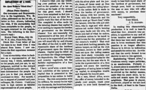 Weekly Democrat-Times, August 15, 1885