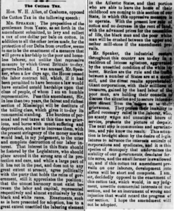 State Ledger, March 18, 1886