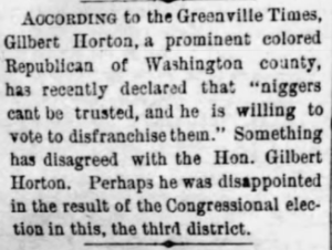 Vicksburg Herald, November 26, 1884