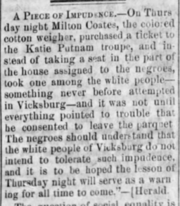 Vicksburg Daily Times, March 3, 1872