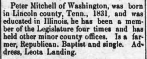 State Ledger, January 12, 1886