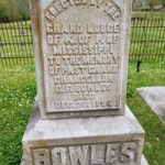 Bowles gravesite, 2021