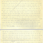 Letter to Sister Sarah, May 9, 1927