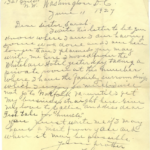 Letter to Sister Sarah, June 11, 1927