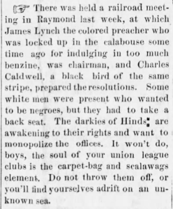 Natchez Bulletin, July 7, 1869