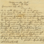 Letter to Governor Ames, June 6, 1874