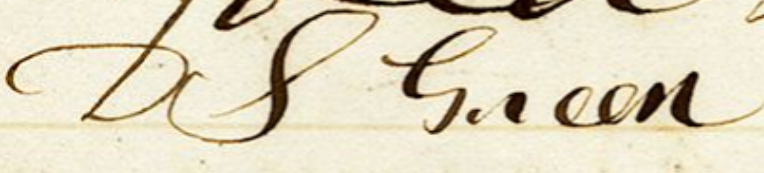 Signature of David S. Green