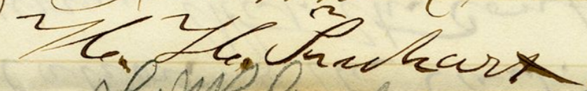 Signature of Harrison H. Truhart
