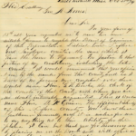 Letter to Governor Ames, October 21, 1874