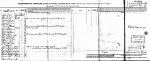 Record of Carter being at Ship Island, Mississippi, in May 1863