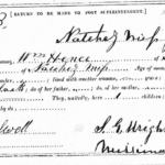 Marriage Certificate, January 6, 1865