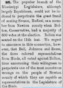 Hinds County Gazette, January 24, 1872