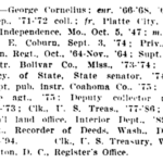 Oberlin catalogue bio, 1908