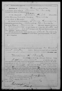 Probate record, April 16, 1875