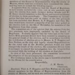 Report on contested election, 1874