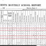 Freedmen's school report, October 1868