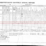 Freedmen's school record, October 1868