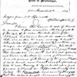 Freedmen's Bureau letter, Mar 18, 1870