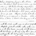 School report excerpt, April 1867