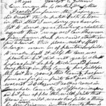 Freedmen's Bureau letter, March 1, 1868