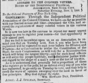New-York Tribune, November 5, 1866