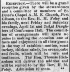 Port Gibson Reveille, March 30, 1892