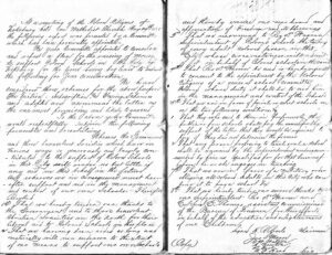 Freedmen's Bureau letter, August 29, 1865